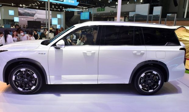 نمای جانبی گک ES9 پرشیا خودرو