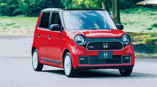 نمای جلو هوندا N-One مدل 2026