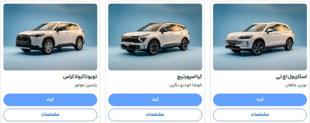 سامانه یکپارچه خودروهای وارداتی