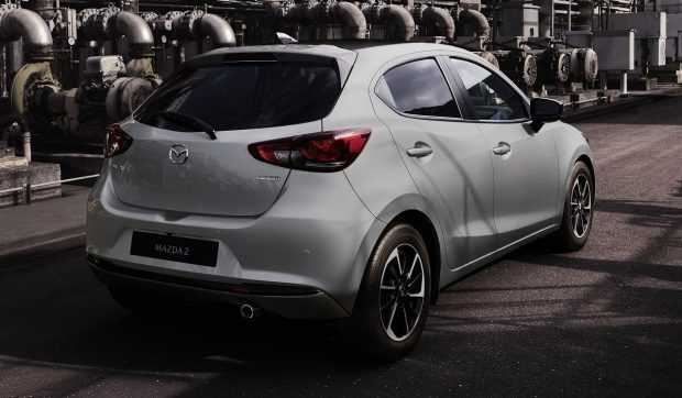 نمای عقب مزدا 2 مدل 2026
