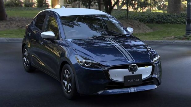 نمای جلو مزدا 2 مدل 2026