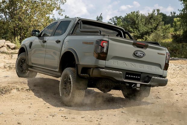 نمای عقب پیکاپ فورد رنجر 2026