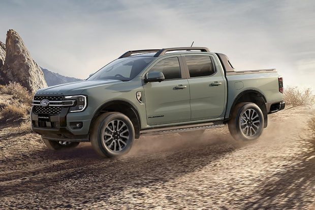 نمای جلو پیکاپ فورد رنجر 2026