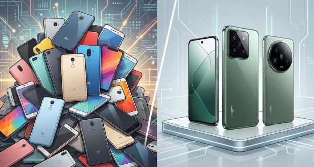 گوشی‌های جدید شیائومی