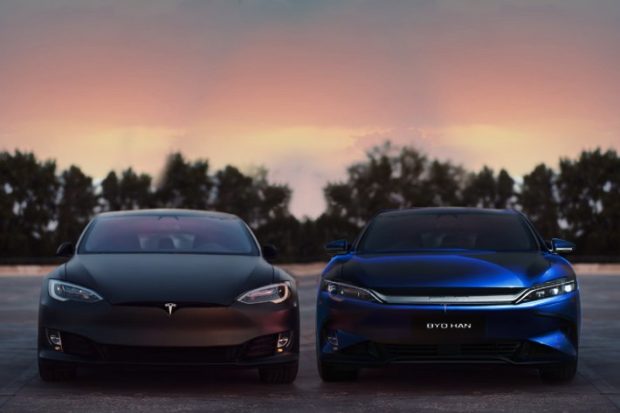 فروش BYD در اروپا