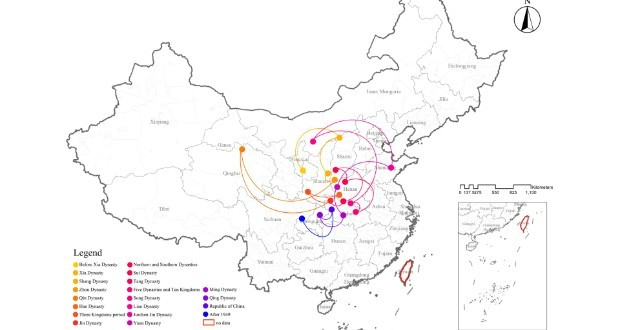 مقبرههای باستانی چینی