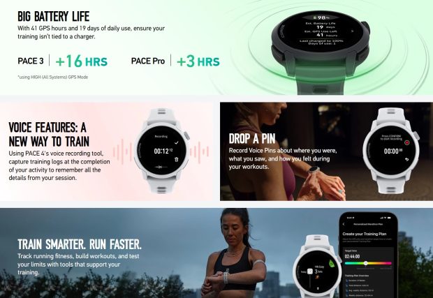 ساعت هوشمند COROS PACE 4