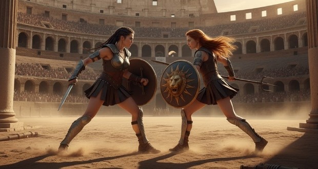 گلادیاتورهای زن