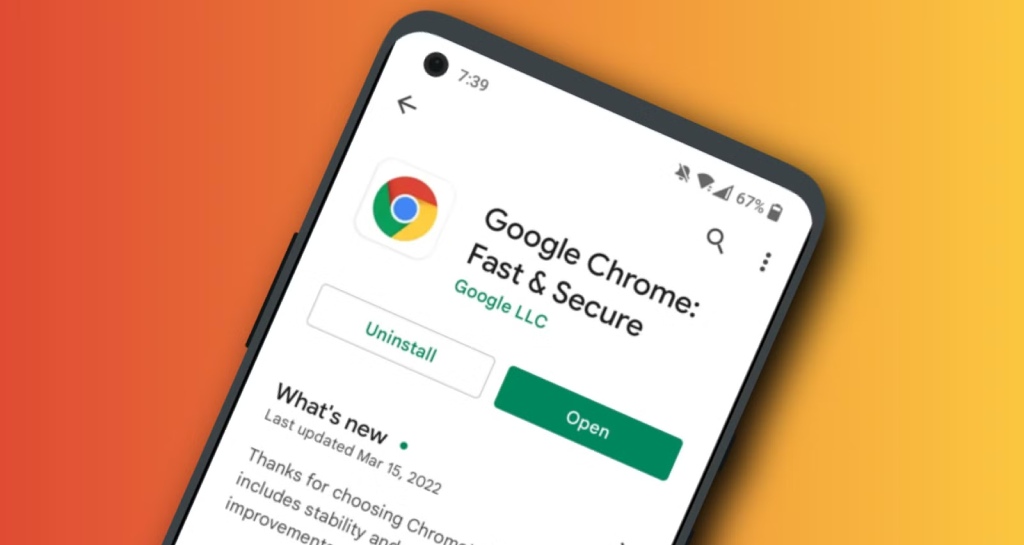 آپدیت مرورگر کروم