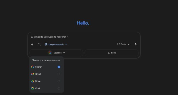 سرویس Deep Research گوگل جمینای