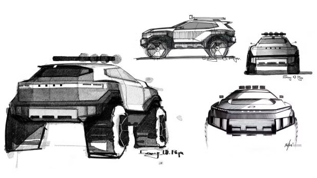 خودرو مفهومی Crater هیوندای