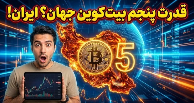 قدرت بیت کوین ایران
