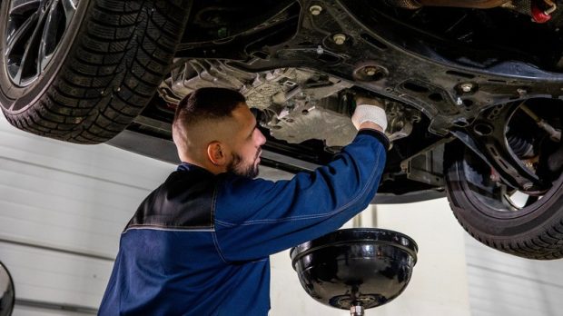 تبخیر روغن موتور