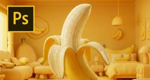 هوش مصنوعی نانو بنانا پرو در فتوشاپ