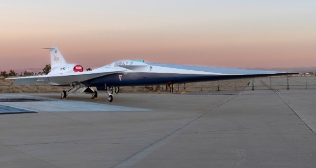 حداکثر سرعت جت X-59 ناسا