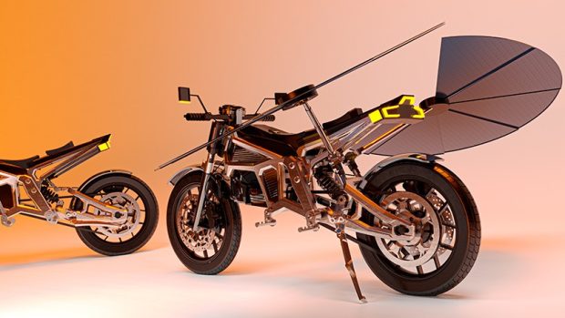 موتورسیکلت خورشیدی سولاریس