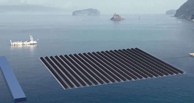 نیروگاه خورشیدی شناور کره جنوبی