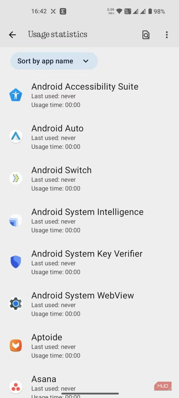 منوی عیب‌یابی گوشی اندرویدی