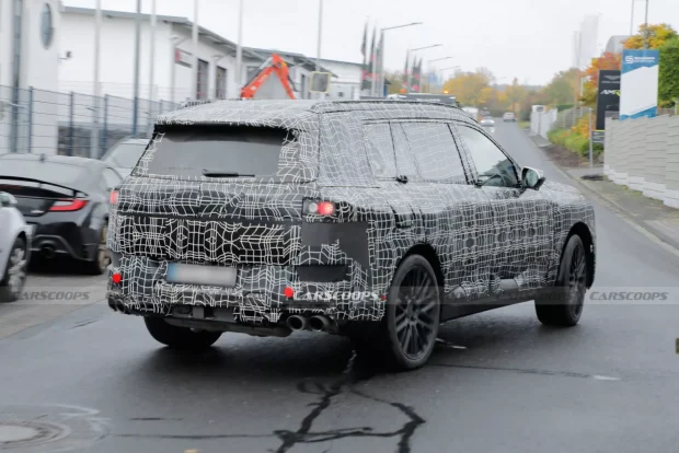 تصاویر جاسوسی بی ام و X7 جدید