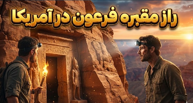 مقبره مصر باستان در گرند کنیون