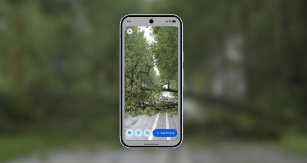 قابلیت اشتراکگذاری ویدیوی زنده با اورژانس در اندروید