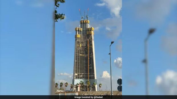 برج جده به طبقه هشتادم رسید