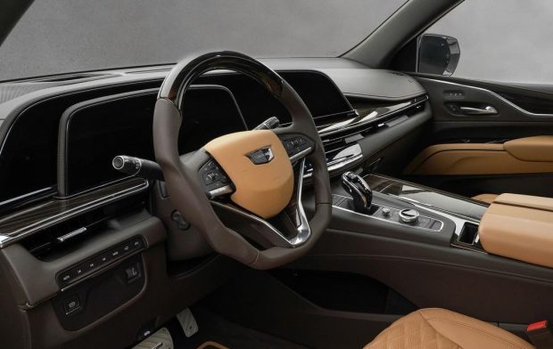 نمای کابین کادیلاک اسکالید منصوری