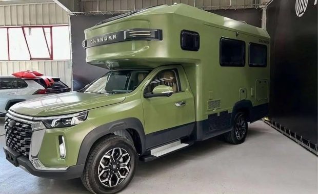 نمای جلو چانگان Peak View RV 2025