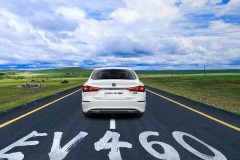 چانگان ایدو EV460 - نمای عقب