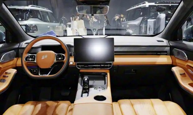 نمای داشبورد چری جتور X90 پرو 2026