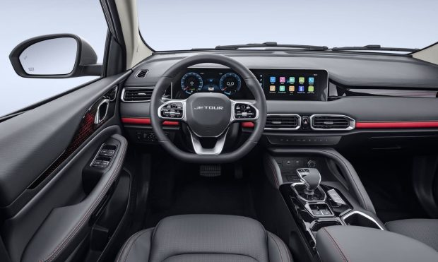 نمای داشبورد تیسان S05