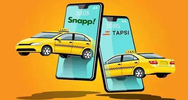 قیمت بنزین تاکسیهای اینترنتی