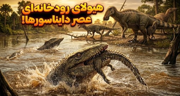 هیولاهای دریایی عصر دایناسورها در رودخانهها