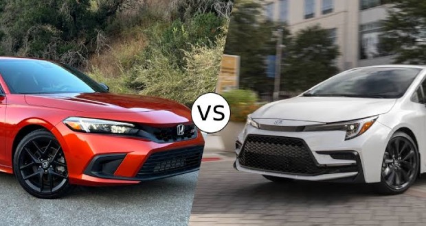 هوندا سیویک و تویوتا کرولا