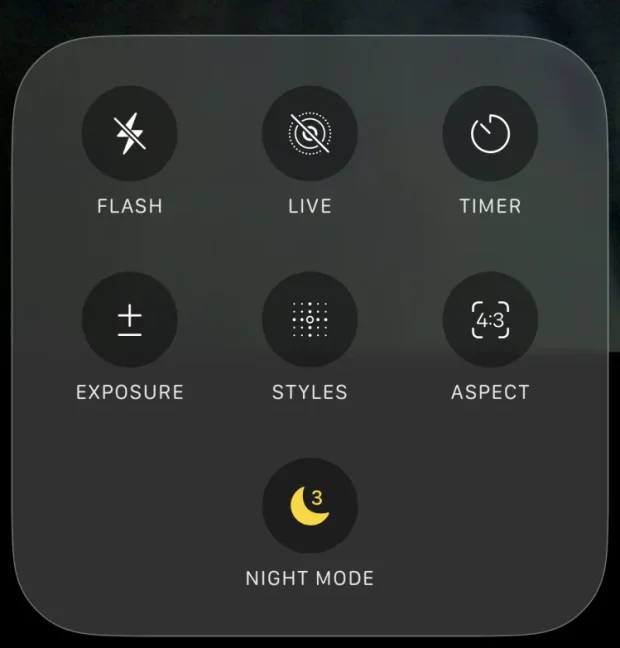 حالت شب پرتره