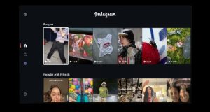 اپلیکیشن اینستاگرام برای تلویزیون