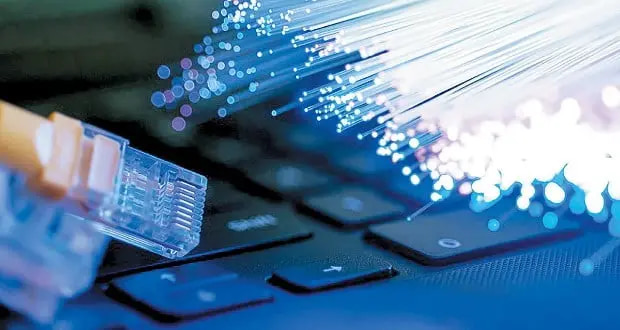 گسترش فیبر نوری