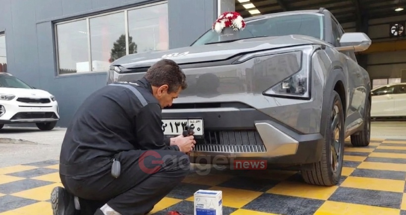 کیا EV5 پلاک ملی گرفت؛ ورود کراس‌اوو برقی کره‌ای به خیابان‌های ایران