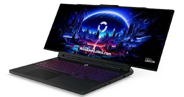 لپ‌تاپ انقلابی لنوو رونمایی شد؛ نمایشگر ۲۴ اینچی که در بدنه گیمینگ رول می‌شود!