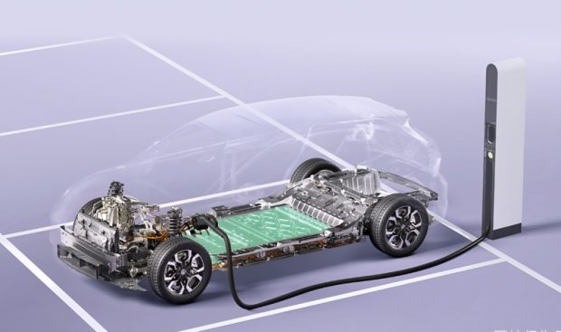 خودرو ام‌جی ۴ با باتری نیمه جامد