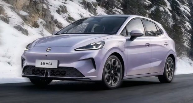 خودرو ام‌جی ۴ با باتری نیمه جامد