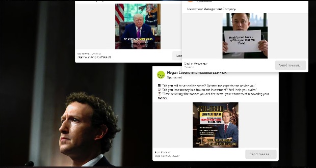 تبلیغات کلاهبرداری متا