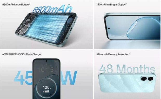 مشخصات فنی اوپو A6x 5G - 2