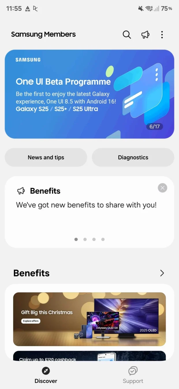 آپدیت One UI 8.5