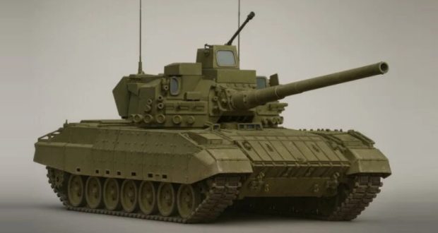 نقشههای لو رفته تانک T-95 روسیه