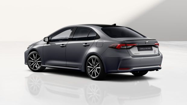 نمای عقب تویوتا کرولا 2026