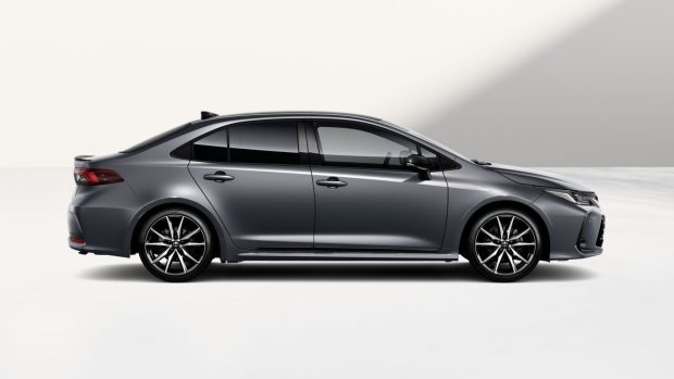 نمای جانبی تویوتا کرولا 2026