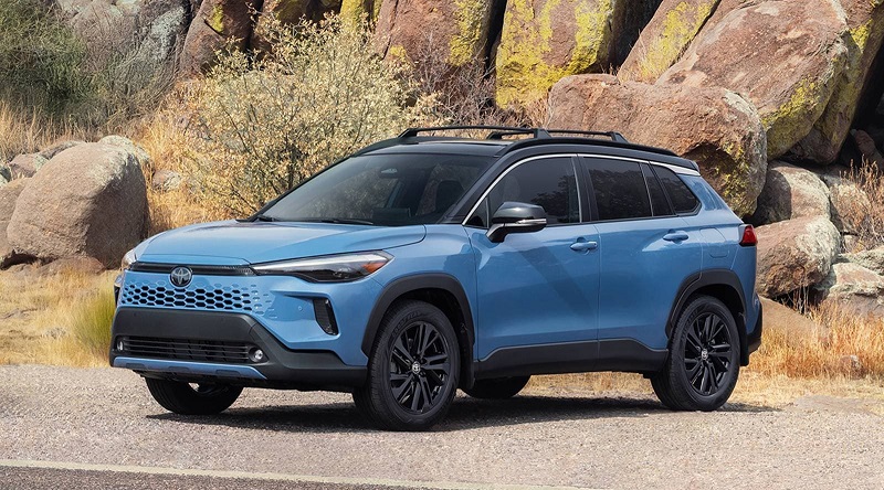 ارزانترین خودروهای هیبریدی 2026 - تویوتا کرولا کراس