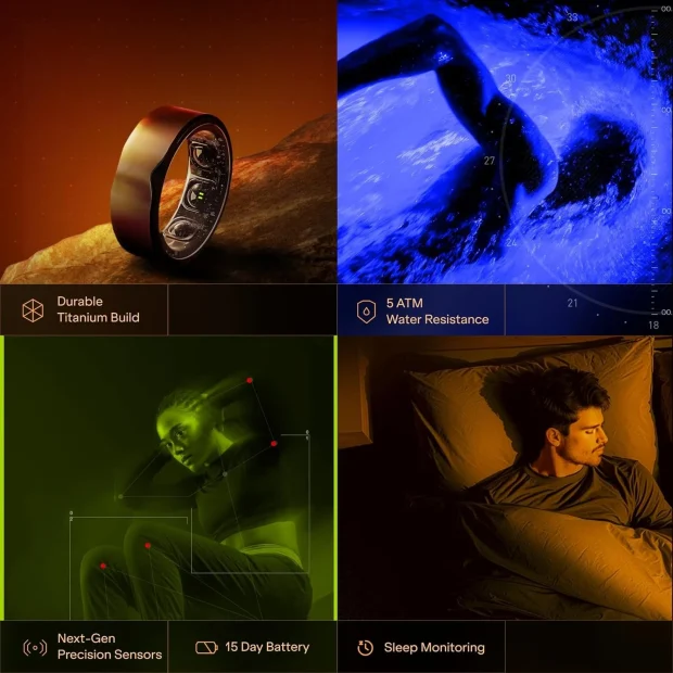 حلقه هوشمند boAt Valour Ring 1