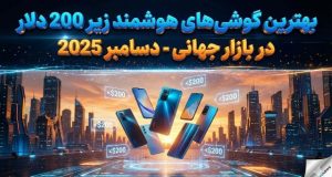 گوشی‌های زیر ۲۰۰ دلار